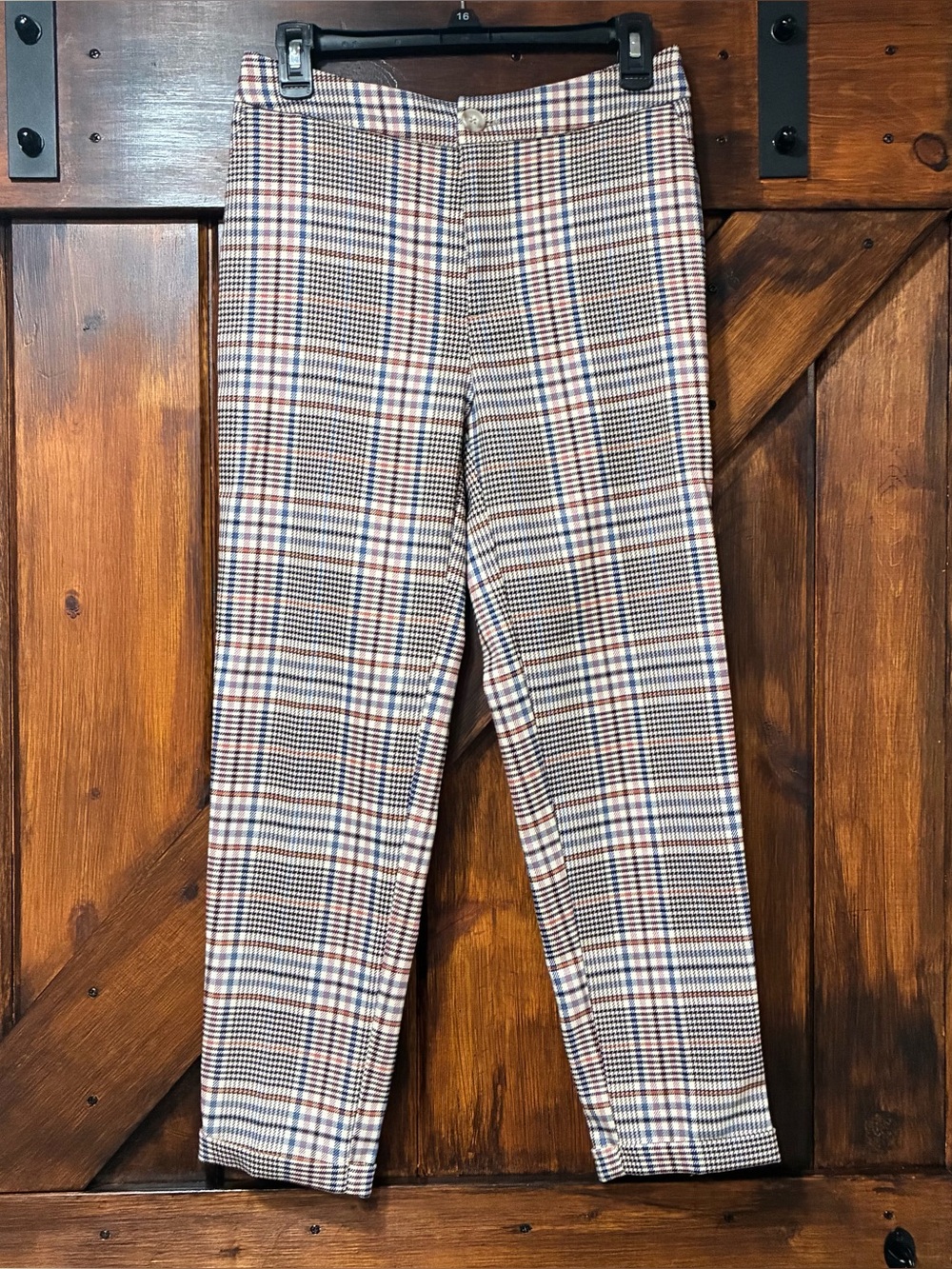 Anthropologie plaid dress pants
